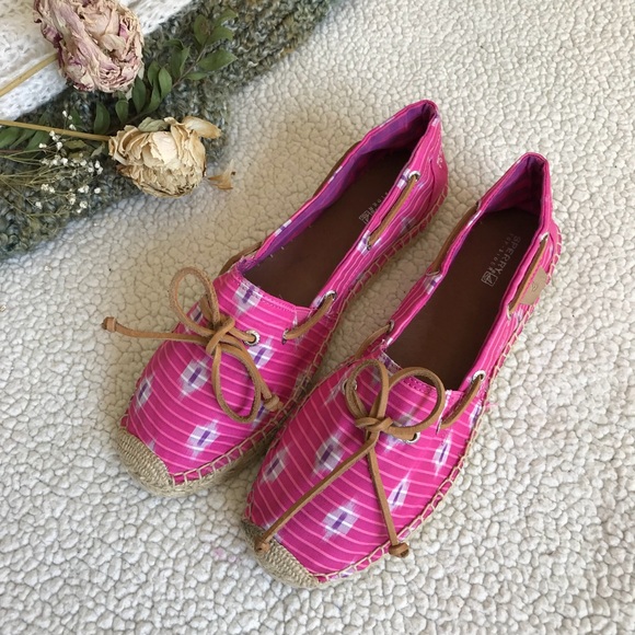 Sperry Shoes - Sperry Katama Pink Purple Espadrilles